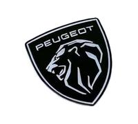 CIADAZ Coche Emblema para Peugeot 9x8, Insignia Logotipo Metál Capó Delantero O Puerta del Maletero Pegatinas Logo Accesorios para Carrocería,B