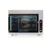 CIAER 8L Uñas Herramienta Esterilizador Gabinete UV Lámpara con Minutero Esterilización Manicura Uña Herramientas Facial Piel Belleza Salón Tatuaje Desinfección Equipo