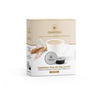 Cialdeitalia - Ginseng dulce delicado cápsulas compatibles con cafeteras Lavazza A Modo Mio, bebida soluble con sabor a ginseng dulce, 192 cápsulas