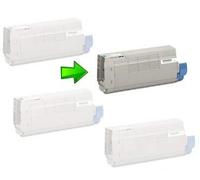 Cian Toner Reciclado for Oki ES7470,ES7480-11.5K#45396215