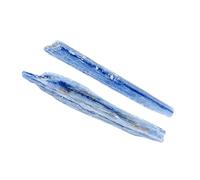 Cianita azul,de cianita azul - Piedras preciosas naturales irregulares - Piedras coleccionables para decoración del hogar, naturales caídas para pulsera, collar, pendientes, fabricación de joyas