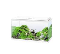Ciano, Acuario 60 Blanco, para Peces, Equipado con Filtro, consumibles, LED y calefacción, 58L, Embalaje Reforzado para envío Web