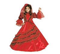 Ciao 11515.6-8 Disfraz de princesa española (talla 6-8 años), color rojo