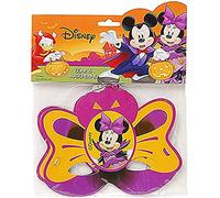 Ciao 29014.6 Pack de 6 máscaras de Mickey y Minnie de Disney para Halloween, Color Naranja