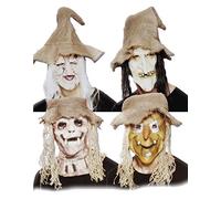 Ciao 30622-Máscara de Halloween Country Látex, Personas, Varios Colores , color/modelo surtido