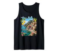 Ciao a Bella Italia Costa de Amalfi Positano Mediterráneo Camiseta sin Mangas
