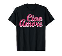 Ciao Amore Italiano Amar Italia Amor Asociación Camiseta