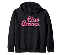 Ciao Amore Italiano Amar Italia Amor Asociación Sudadera con Capucha