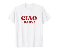 Ciao Baby Shirt Y2k Aesthetic Trendy Italian Camiseta