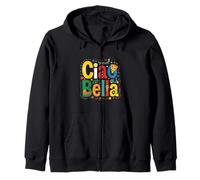 Ciao Bella Arte Retro Italiano Estilo Mediterráneo Sudadera con Capucha