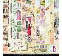 Ciao Bella Bloc de Papel, Blanco, Talla única