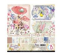 Ciao Bella Enchanted Land - Bloc de papel (20 x 20 cm), 190 g/m²