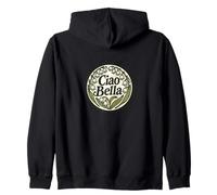 Ciao Bella Ilustración Lirio del Valle Sudadera con Capucha