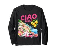 Ciao Bella Italia Costa de Amalfi Mujeres Chica Manga Larga