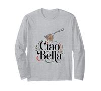Ciao Bella Italia Pasta Arte Vintage Manga Larga