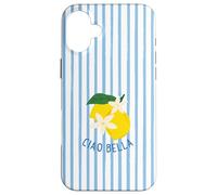 Ciao Bella Italiano Verano Lindo Limones Costa Amalfitana Carcasa para iPhone 16 Plus