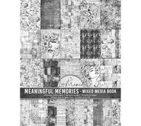Ciao Bella Mixed Media Book A4 Maxi - 39 páginas de patrones + 11 páginas de efímera (recuerdos significativos)