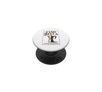 Ciao Bella Moka Italiana Arte Vintage Café PopSockets PopGrip Adhesivo