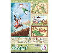 Ciao Bella PAD de papel A4 9/PKG, Neverland, 9 diseños/1 cada uno, talla única