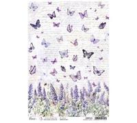 Ciao Bella Papel de Arroz A4 Fragrant Garden
