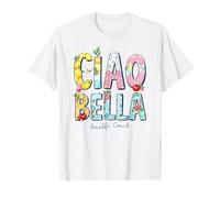 Ciao Bella - Recuerdo italiano de viaje de verano en la costa de Amalfi Camiseta