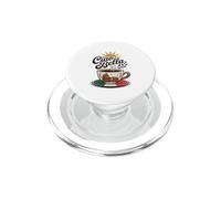 Ciao Bella Roma Café Italiano Vintage Travel Art PopSockets PopGrip para MagSafe