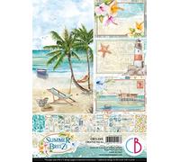 Ciao Bella Summer Breeze - Bloc creativo (A4, 190 g/m²)