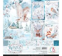 Ciao Bella Winter Journey - Bloc de papel (30,5 x 30,5 cm)