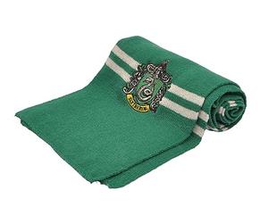 Ciao - Bufanda Slytherin original Harry Potter con emblema bordado
