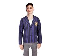 Ciao- Wednesday Enid Sinclair Disguise, Color Purple, Black, Teen (Talla única) (11324)