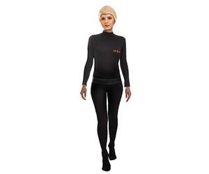 Ciao- Eva Kant Mono Disfraz Chica Mujer Adulta Original Diabolik (Talla única 40-42) con Peluca