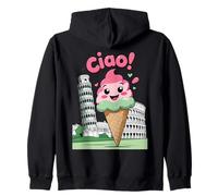 ¡Ciao! Lindo Italiano Gelati Coliseo Roma Niños Niños o Niñas Sudadera con Capucha
