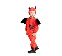 Ciao- Little Devil diablo pequeño disfraz mono niño (Talla 3-4 años)