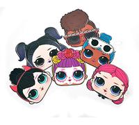 Ciao- Máscaras de papel L.o.l. Surprise, 6 piezas accesorios para niños, multicolor, talla única 6-9 años, 23161 , color/modelo surtido
