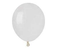 Ciao - Paquete 100 globos en latex natural Premium Quality A50 (Ø 13cm / 5"), transparente