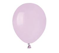 Ciao - Paquete 100 globos en latex natural Premium Quality A50 (Ø 13cm / 5"), violeta lila pastel