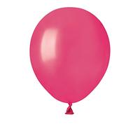 Ciao Paquete 100 globos nacarados en latex natural Premium Quality A50 (Ø 13cm/5") rosa fucsia nacarado