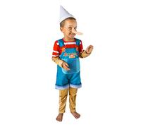Pinocho Pinocchio marioneta disfraz original niño (Talla 5-7 años)