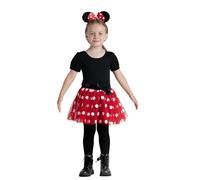 Ciao- Polka Dots Mouse disguise fancy dress girl (One size 3-6 years) with tiara with ears