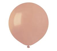 Ciao - Sobre 25 globos de látex natural Premium Quality G150 (Ø 48 cm/19"), rosa antiguo