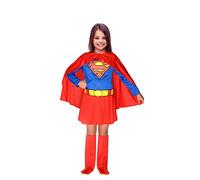 Ciao- Supergirl disfraz niña original DC Comics (Talla 3-4 años)