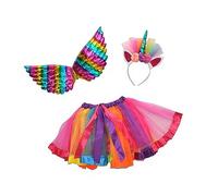 Ciao- Unicorn/Fairy disguise kit with tutu skirt and wings