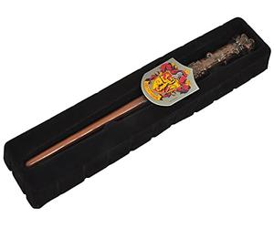 Ciao- Varita mágica Harry Potter (30cm) con Emblema Gryffindor in giftbox