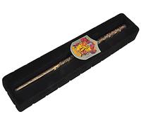 Ciao- Varita mágica Hermione Granger (30cm) con Emblema Gryffindor in giftbox Harry Potter, Color Brown, One Size (20196)