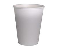 Ciao - Vasos de papel FSC compostables (250 ml), 8 unidades, gris humo, 34810