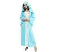 Ciao Virgen María - Disfraz de mujer adulta, azul, talla única, 62028