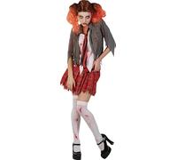 Ciao- Zombie Girl chica zombi sangrienta disfraz chica mujer adulta (Talla única 40-42)