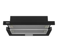 Ciarra AW6906BD Campana Extractora Telescópica Extraíble 60cm A++ Negra