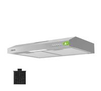 CIARRA CBCS6903D Campana Extractora 60 cm Clase A+ Cocina extractora integrada para Armario 3 Niveles Recirculación con Filtro de Carbón CBCF009 Acero Inox