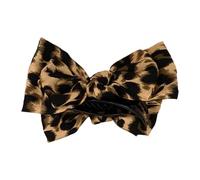 Ciba de estampado de leopardo Caduca - Cañador de cabello de, Bow Burnpin, Lindo Leopard Big Hairl Clip |